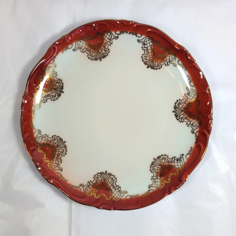 Johann Seltmann Vohenstrauss Bavarian 3 PC Tea Cup & Saucer Set